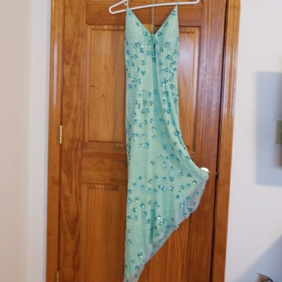 Sean Collection Dresses & Skirts - Gorgeous Beaded Silk Lined Halter Dress
